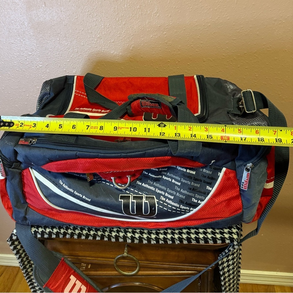 Wilson Red and Black Athletic Bag - Picture 3 of 6